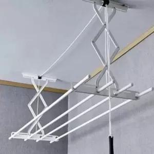 천정건조대 베란다용 접이식 실내 빨래건조대 천장 설치형 다용도 행거