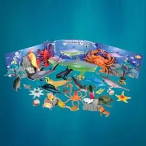 키즈 어린이 장난감 선물 완구 놀이 아쿠아 해양 동물 세트