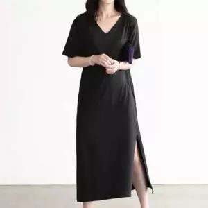 와이드 핏 루즈핏 휴양지 바캉스 홈웨어 파자마 원피스 잠옷