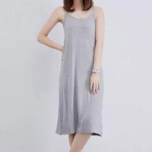 3컬러 레이어드 슬립 끈 나시 원피스 LKO80