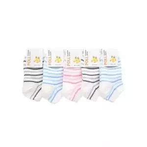 매장정품 더블유쇼핑 국산 78세 초등학생 잔링글 발목 양말 5켤레 세트 랜덤발송 24004807 1841067