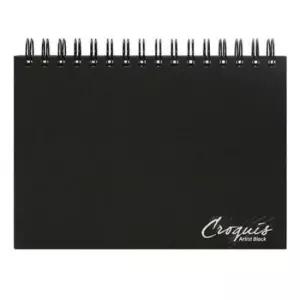 [문구/오피스] 삼원 아트스퀘어 크로키하드커버 B4 CK05/105g/80매 블랙