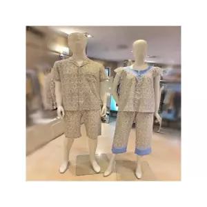 [하프클럽/바바라 언더웨어]  AMP4622SAWP4622S 커플 보더프린트4622S파자마세트