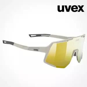 우벡스 고글 시퀀즈 그레이 매트 / 골드 미러 S5340065516 스포츠 선글라스