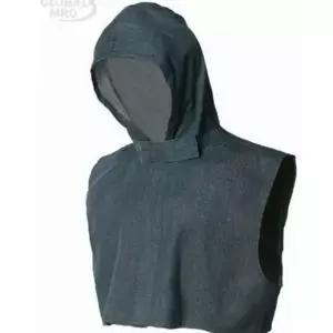 [RIZPICK]조끼형 작업복 용접용 청지 작업 두건 안전 작업안전모