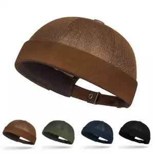 쉐프 통기성 심플 메쉬 여름 숏비니 와치캡 여름모자