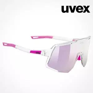 우벡스 고글 시퀀즈 클리어 / 핑크 미러 S5340069316 스포츠 선글라스