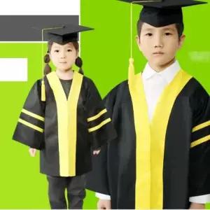 유아펀칭원피스 어린이집 유치원 유아 졸업 가운 사각모포함