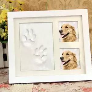 [RIZPICK]도장 고양이발 반려견 강아지 발 고양이 액자 강아지발자국액자