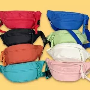 남성 여행 나일론 데일리 허리 가벼운 크로스 러닝 힙색