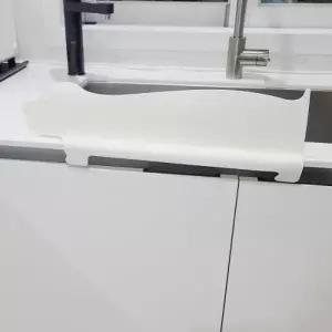 실리콘 싱크대 물막이 설겆이 파티션 물튀김방지 가림막 워터펜스 M50348