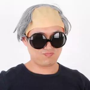 2대8 대머리 가발 파티가발 이벤트 할로윈 연극 공연