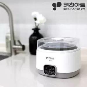 [키친아트] 허브 1L대용량 스테인레스 디지털 요거트메이커 KY-2081WS