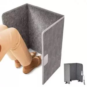 파티션 히터 발난로 접이식 사무실 책상밑 다리 난로