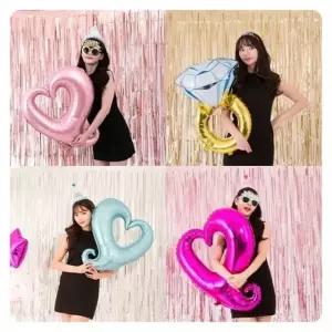 PWM - DK 파티장식은박수술커튼(새틴)