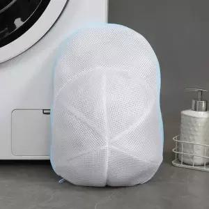 세탁망 모자용 이중 세트 엉킴 방지 변형 방지