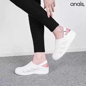 [아나이스]국내제작 메쉬 간호화 슬리퍼샌들 4cm_26S182