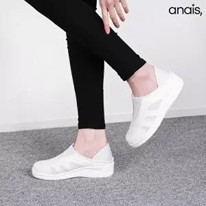 [아나이스]국내제작 발편한 간호화 슬립온 4cm_26S184