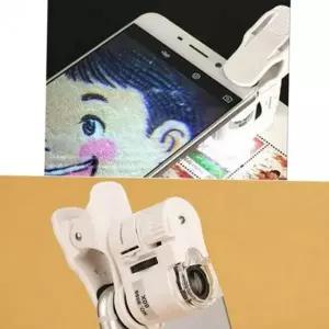 장착형 간이 현미경 초소형 클립형 휴대용 60