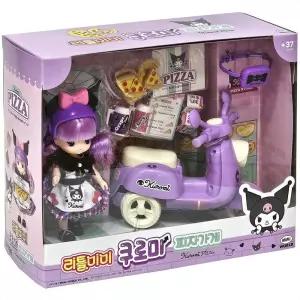 여아선물 리틀미미 쿠로미 피자가게 인형 놀이 캐릭터 장난감