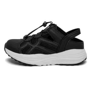 르까프 에어런 메쉬 샌들 오픈힐 블랙화이트 LE6S008BWH