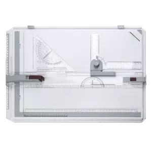 휴대용 제도기 경량 디자이너 A4 도면 제도대 드로잉 건축사 제도판