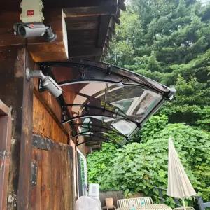 캐노픽스 1000 X 4400 렉산시공 햇빛가리개 비가림막