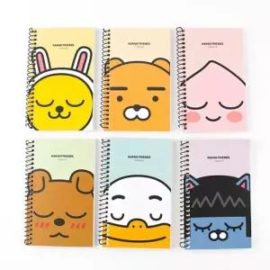 206D] 800 카카오프렌즈 원링 좌철 수첩 (24개세트)