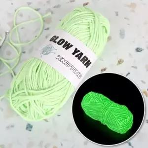 SpaR 털인형 뜨개 야광실 그린 OWJ60323