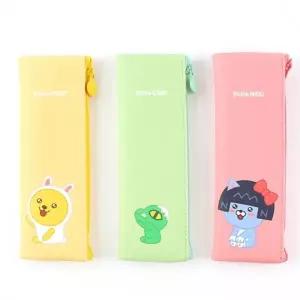 455C] 3800 카카오리틀프렌즈 미니 플랫 펜슬 케이스(콘/네오/무지) (6개세트)