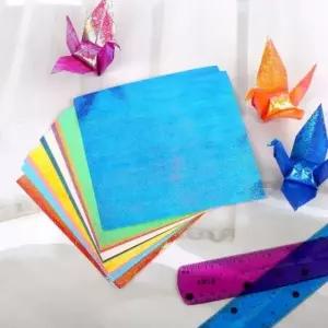 SpaR 종이학 반짝이 학종이 15cm OWJ60323