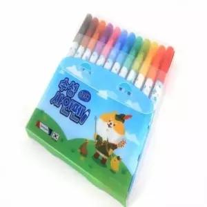 수성 싸인펜 12색 (블루) 지워지는싸인펜 12색싸인펜 지워지는사인펜