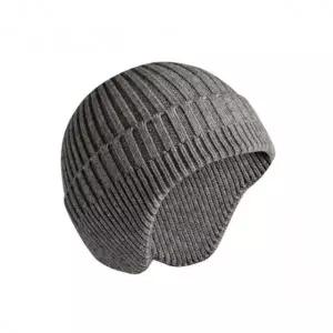 니트 비니 귀돌이 그레이 겨울모자 여자모자 귀도리