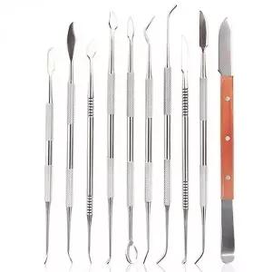 도자기도구 10종 세트 모델링 조각용 공방용품 DIY