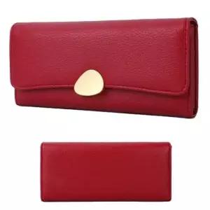 20대지갑 캐주얼 지갑 유행 명함 카드 빨간 장지갑