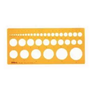 제도디자인자 원형도형템 형판자 플라스틱틀 자도형기구