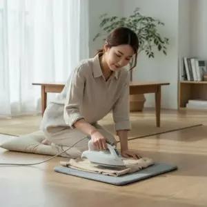 접이식 미니 다리미판 휴대용 좌식 다림질 테이블 소형 다리미