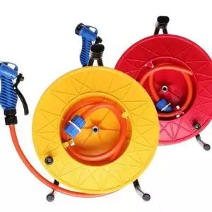 정원용 호스 다용도 청소 세차용 릴 베란다 수도꼭지연결구