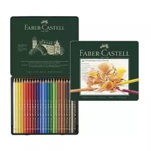 파버카스텔 폴리크로모스 유성 색연필 24색 1P 틴케이스 전문가용
