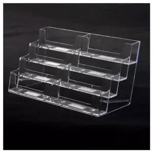 명함전시대 투명사무정리 카드보관함 8단