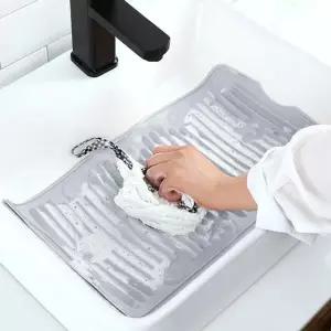 흡착 실리콘 빨래판 고무 양말 손빨래 세탁실 여행 개수대 세면대