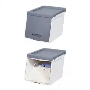 ( )아기옷 속옷 옷정리함 소품 수납함 41x31cm 1개 GR