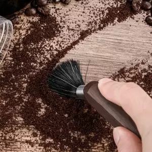 ( )빈그레인 커피머신 청소 브러시 호두나무