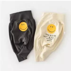 허리밴딩 스마일 아동 배기바지 204507 아기 유아 신생아