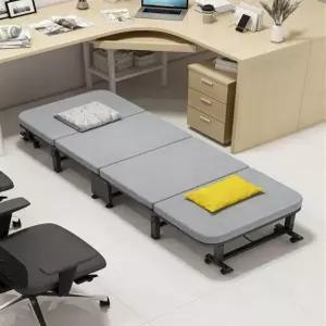 간이 침대 사무실 폴딩 접이식 휴대용 베드 원룸 소형 매트리스 공간활용