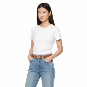 25FW 여성 로고 레더 벨트 5CC565 2AIX F098L 25F)