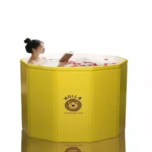 접이식 욕조 휴대용 간이 이동식 반신욕 대형 원룸 아파트 실내 목욕탕용