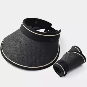 썬캡 버킷햅 모자 비치 왕골모자 바캉스모자 왕골