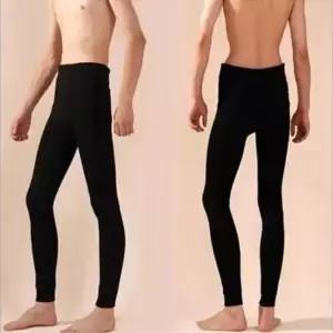 [옷자락]남자 겨울 보온 스판 쫀쫀 블랙 기모 레깅스