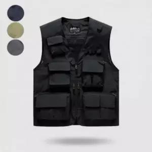 잔솔 등산 조끼 여름 망사 메쉬 수납 경량 쿨 아이스